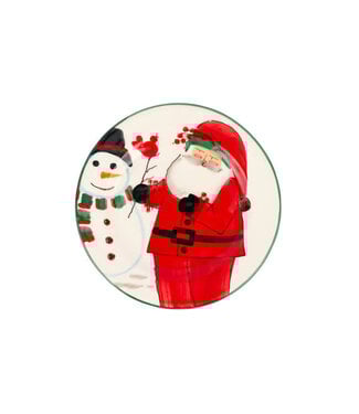 VIETRI Old St. Nick 2024 Limited Edition Salad Plate