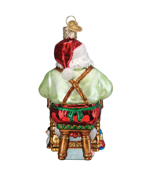 OLD WORLD CHRISTMAS Workshop Santa Ornament