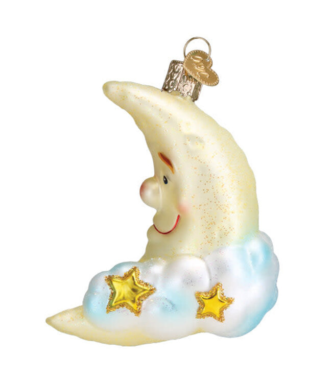 OLD WORLD CHRISTMAS Mister Moon Ornament
