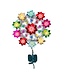 11" UL 11-Light Multicolored Retro Reflector Treetop