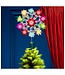 11" UL 11-Light Multicolored Retro Reflector Treetop