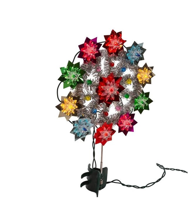 11" UL 11-Light Multicolored Retro Reflector Treetop