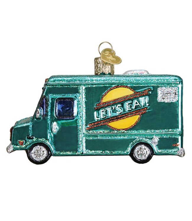 OLD WORLD CHRISTMAS Food Truck Ornament