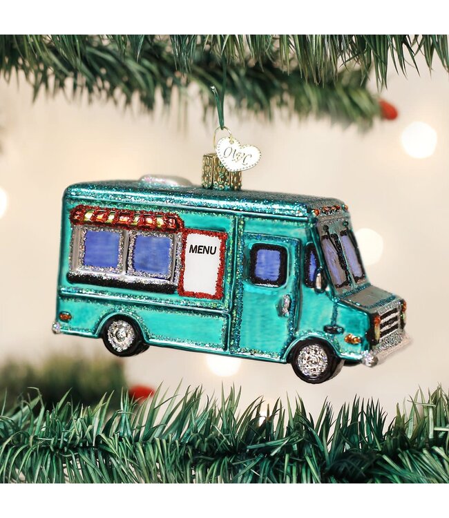 OLD WORLD CHRISTMAS Food Truck Ornament