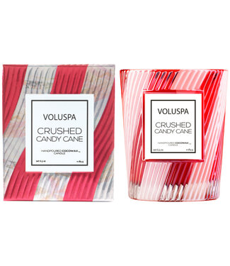 VOLUSPA Crushed Candy Cane Classic Candle