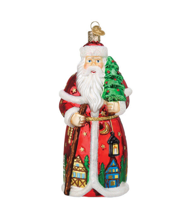 OLD WORLD CHRISTMAS German Santa Ornament
