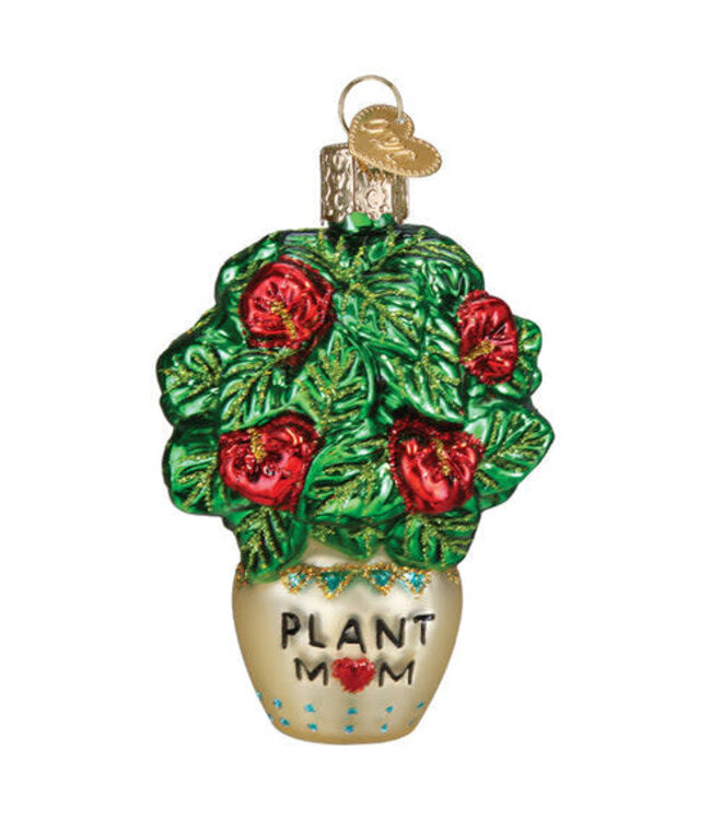 OLD WORLD CHRISTMAS Plant Mom Ornament