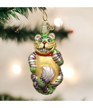OLD WORLD CHRISTMAS Cheshire Cat Ornament