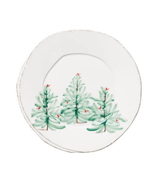 VIETRI Lastra Holiday European Dinner Plate