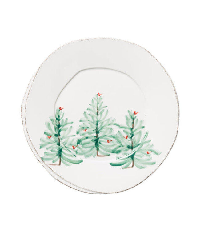 VIETRI Lastra Holiday European Dinner Plate