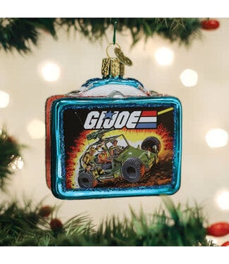OLD WORLD CHRISTMAS G.i. Joe Lunchbox Ornament