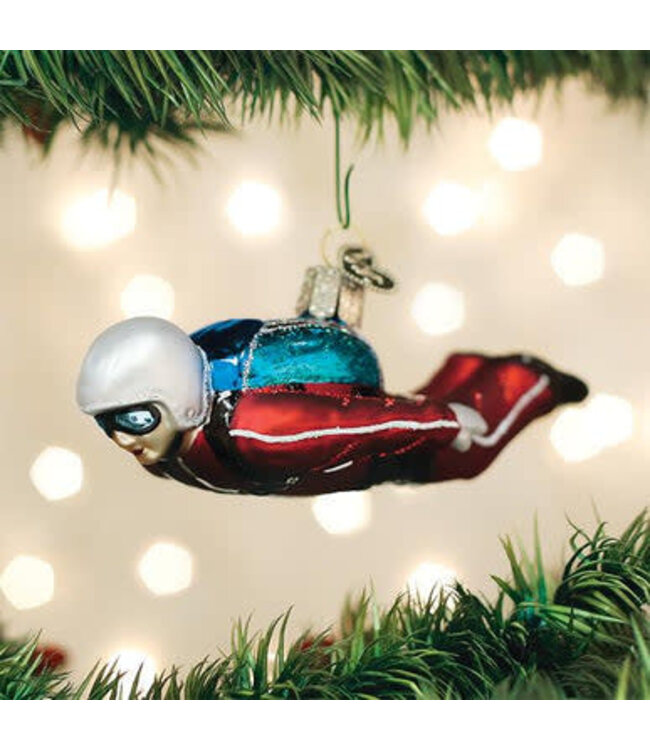 OLD WORLD CHRISTMAS Skydiver Ornament