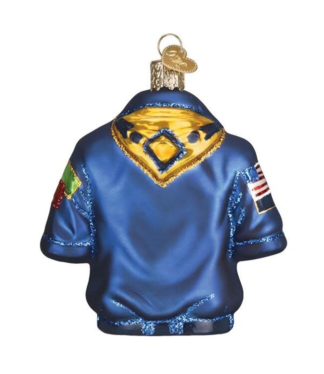 OLD WORLD CHRISTMAS Scout Uniform Ornament