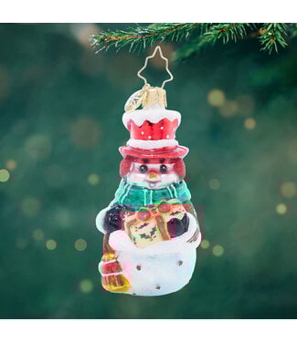 CHRISTOPHER RADKO Christmas Joy Snowman Gem