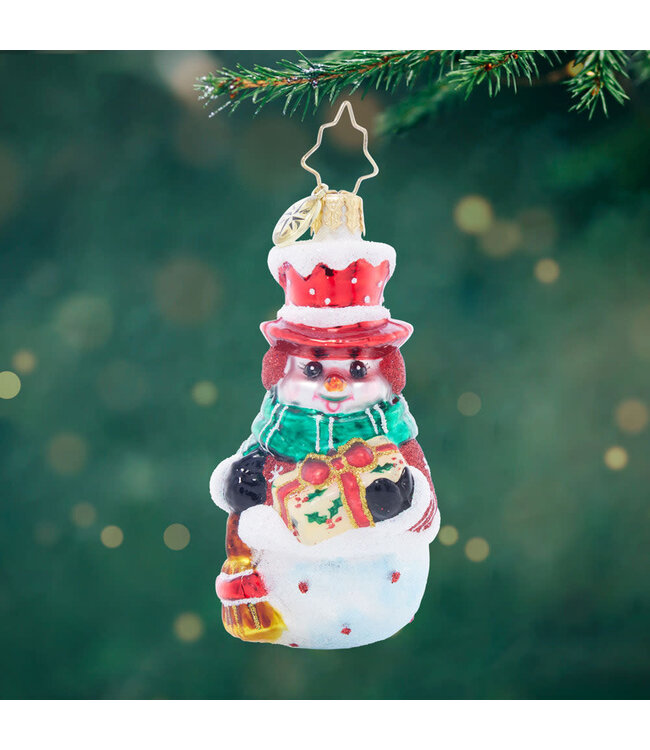 CHRISTOPHER RADKO Christmas Joy Snowman Gem