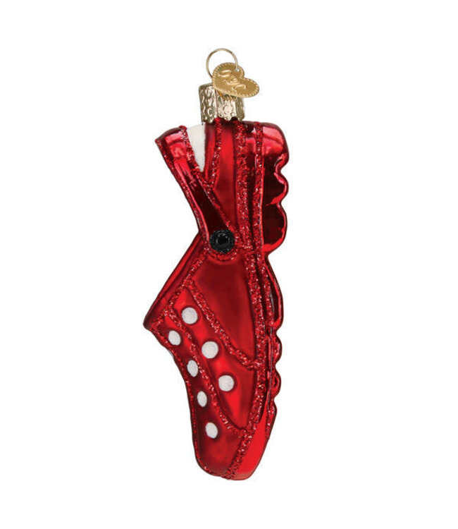 OLD WORLD CHRISTMAS Rubber Clog Ornament