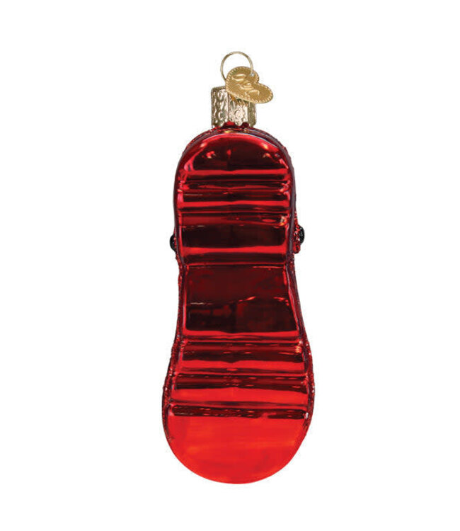 OLD WORLD CHRISTMAS Rubber Clog Ornament