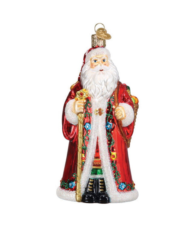 OLD WORLD CHRISTMAS Norwegian Santa Ornament