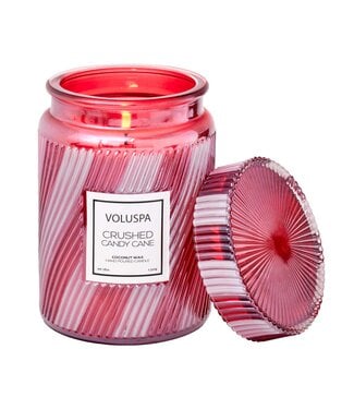 VOLUSPA Crushed Candy Cane Large Jar
