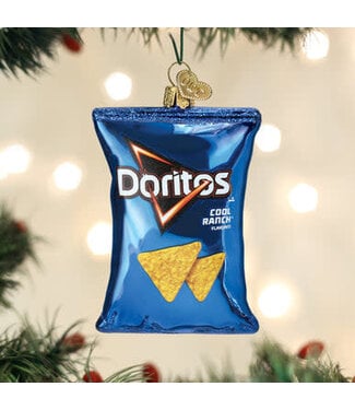 OLD WORLD CHRISTMAS Doritos Cool Ranch Chips Ornament
