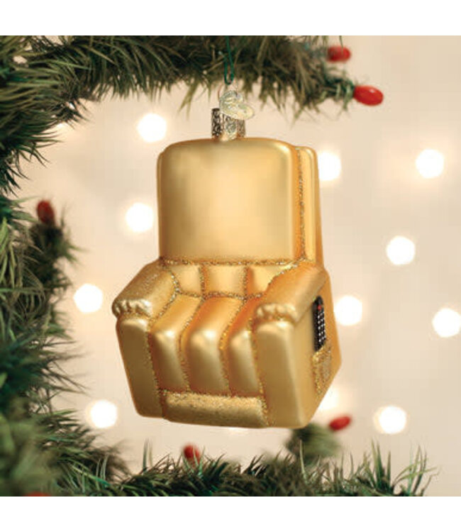 OLD WORLD CHRISTMAS Favorite Recliner Ornament