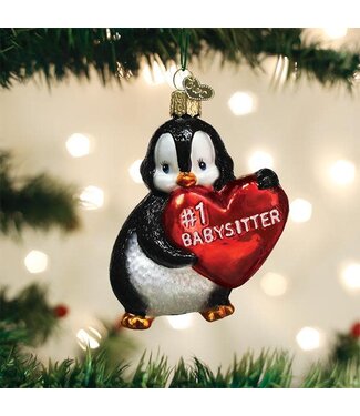 OLD WORLD CHRISTMAS Best Babysitter Ornament