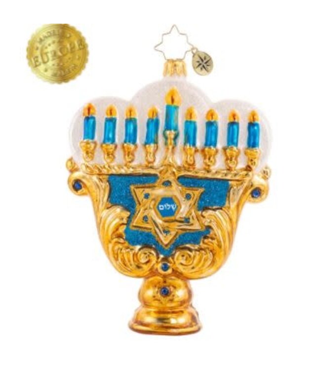 CHRISTOPHER RADKO Eight Nights Of Light Menorah