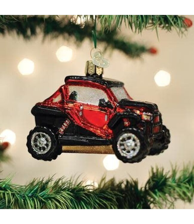 OLD WORLD CHRISTMAS Side By Side Atv Ornament