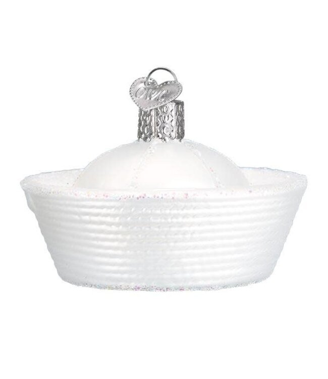 OLD WORLD CHRISTMAS Navy Cap Ornament