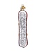 OLD WORLD CHRISTMAS Snowboard Ornament