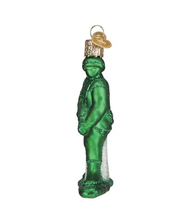 OLD WORLD CHRISTMAS Army Man Toy Ornament