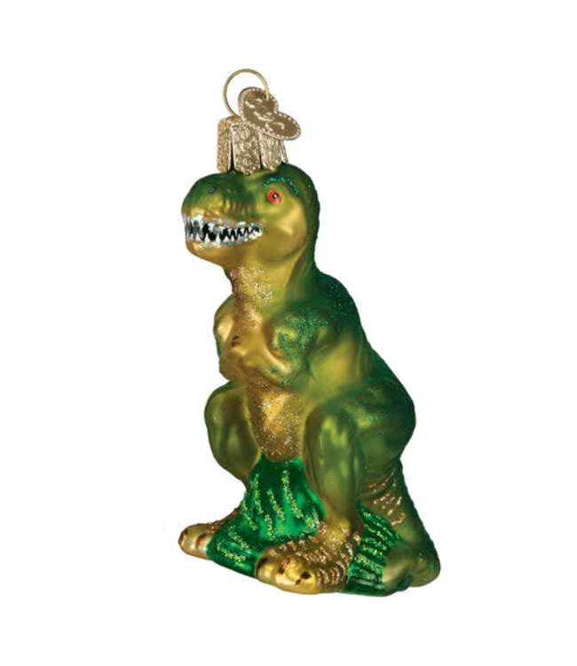 OLD WORLD CHRISTMAS T-rex Ornament