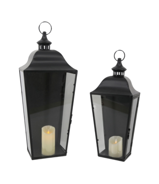 LED Metal Oversized Wall Lanterns
