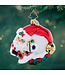 CHRISTOPHER RADKO Christmas Wishes Santa Wreath Gem