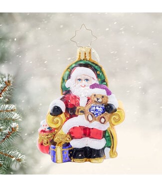 CHRISTOPHER RADKO Strike A Pose Santa Gem