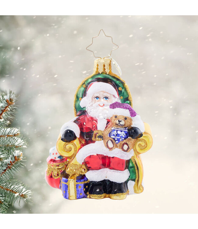 CHRISTOPHER RADKO Strike A Pose Santa Gem