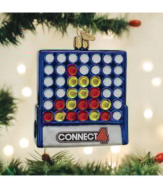 OLD WORLD CHRISTMAS Connect 4 Ornament