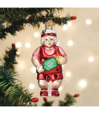 OLD WORLD CHRISTMAS Pickleball Mrs. Claus