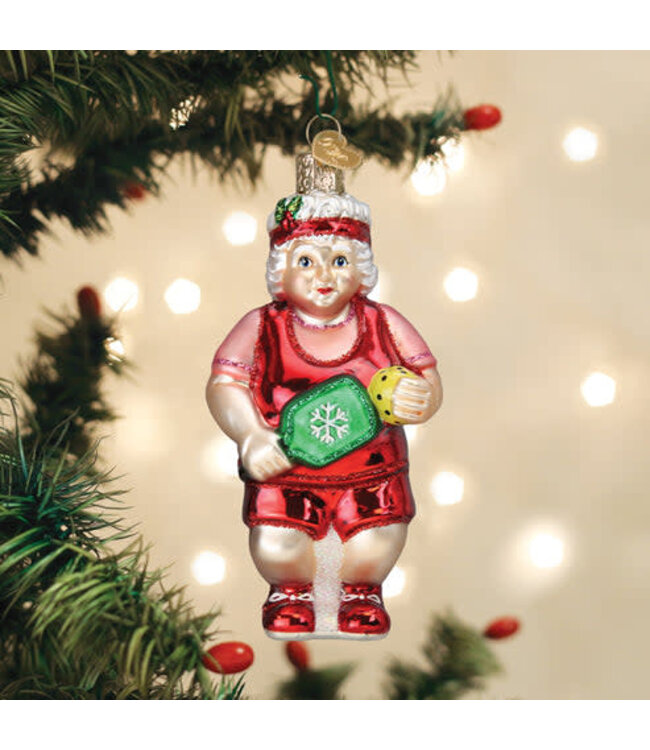 OLD WORLD CHRISTMAS Pickleball Mrs. Claus