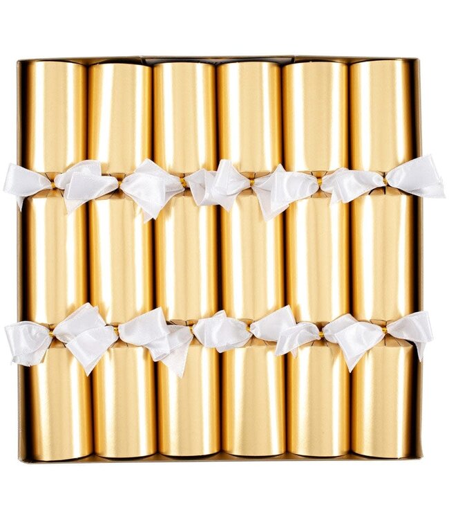 Christmas Crackers In Solid Gold