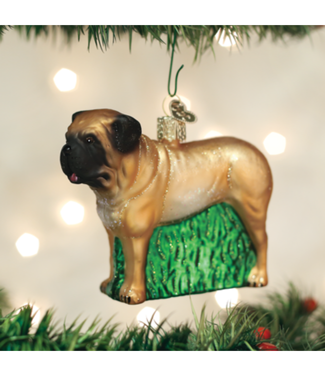 OLD WORLD CHRISTMAS English Mastiff Ornament