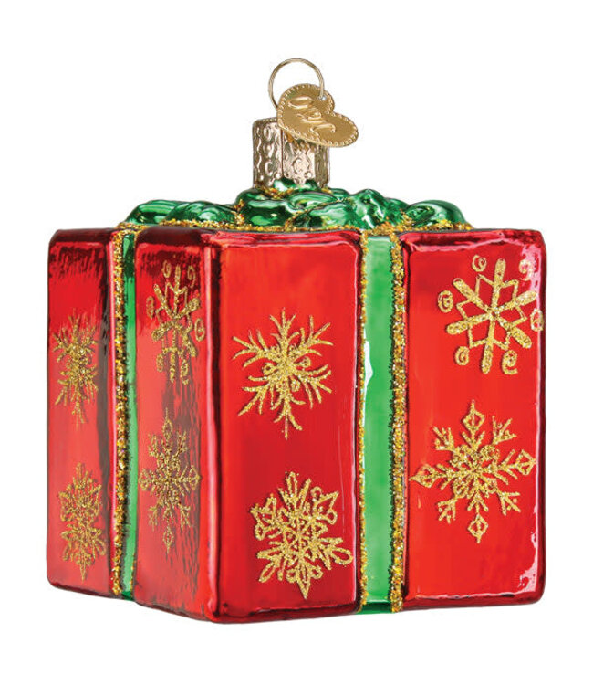 OLD WORLD CHRISTMAS Christmas Gift Box Ornament