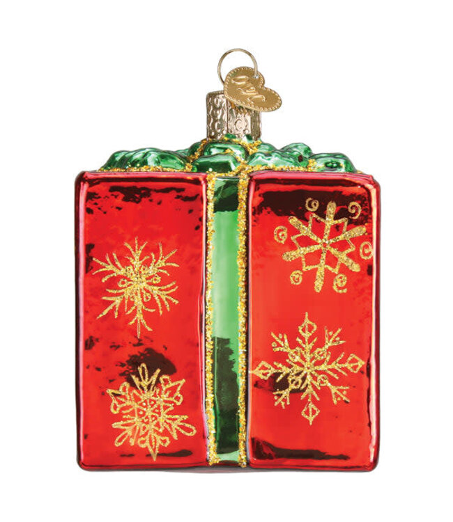 OLD WORLD CHRISTMAS Christmas Gift Box Ornament