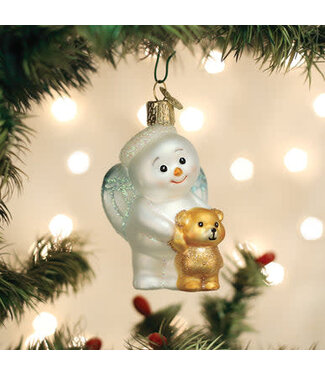 OLD WORLD CHRISTMAS Baby Snow Angel Ornament