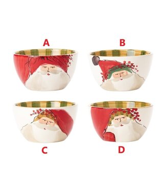VIETRI Old St. Nick Cereal Bowl
