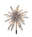 11.25" UL 30-Light Crystal Snowflake Treetop