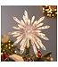 11.25" UL 30-Light Crystal Snowflake Treetop