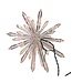 11.25" UL 30-Light Crystal Snowflake Treetop