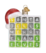 OLD WORLD CHRISTMAS Merry Words Ornament