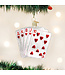 OLD WORLD CHRISTMAS Royal Flush Ornament
